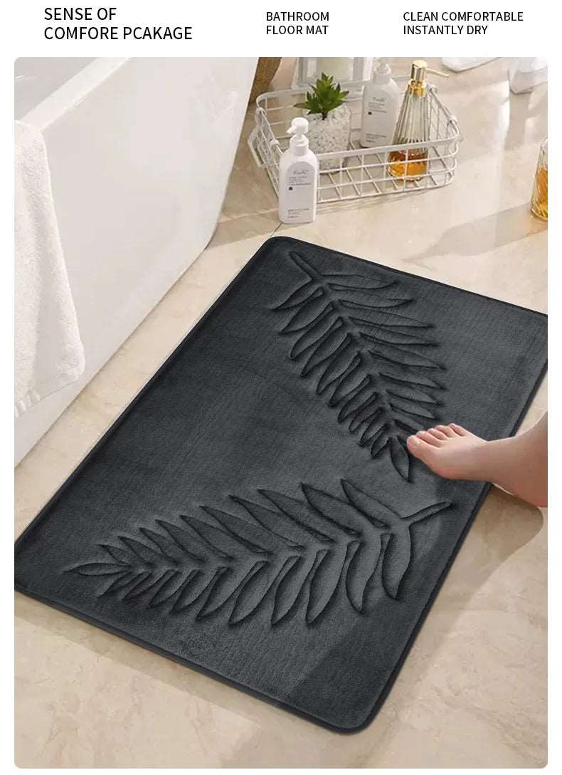 Absorbent Floor Mat - Multi-Purpose Anti-Slip Mat for Bathroom, Kitchen, and Entryway Beacon Bazar