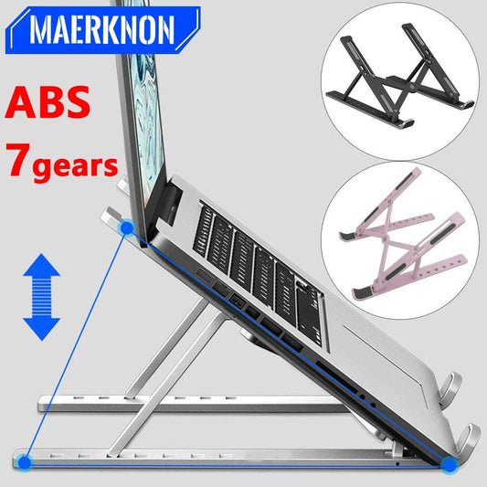 Adjustable, Foldable and Portable Laptop Stand Beacon Bazar